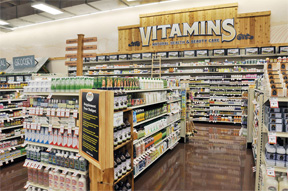 a picture of the vitamins at whole foods
